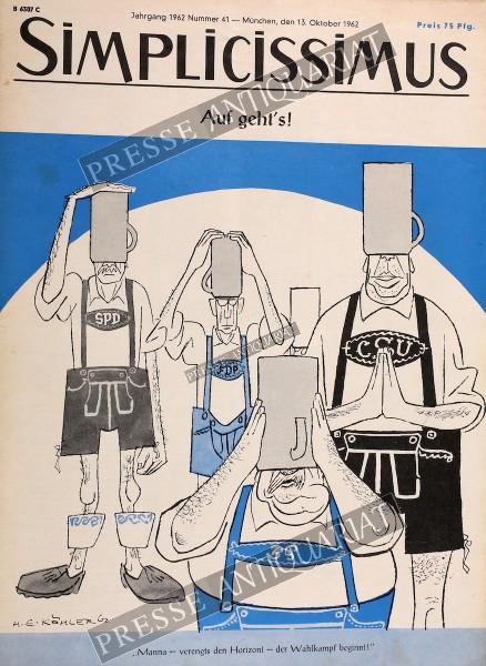 Simplicissimus, 13.10.1962 bis 19.10.1962
