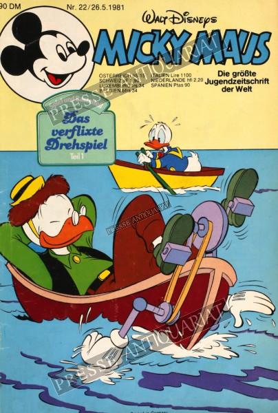 Micky Maus Comic, 26.05.1981 bis 01.06.1981