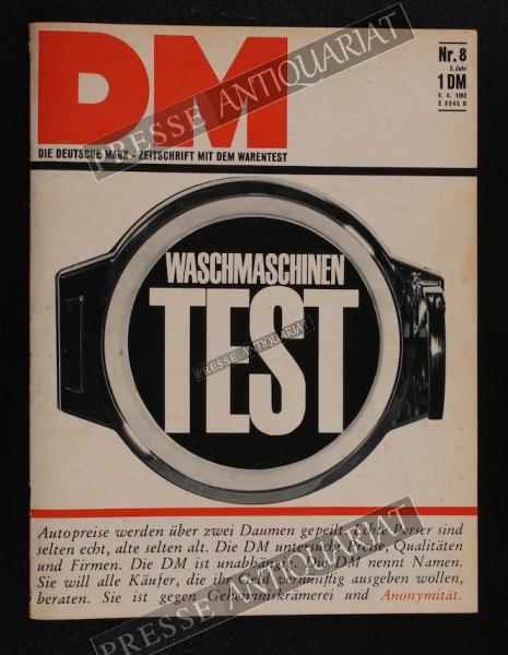 Testbericht 1962: Waschmaschinen