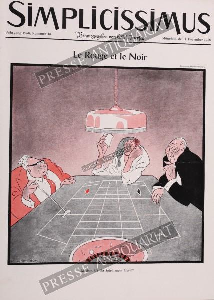 Simplicissimus, 01.12.1956 bis 07.12.1956