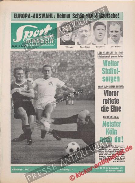 Sportmagazin Nr. 37A, 14.09.1964 bis 20.09.1964