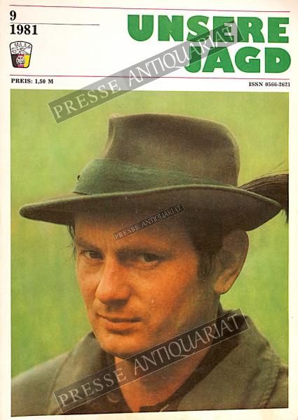 Unsere Jagd Zeitschrift, 01.09.1981 bis 30.09.1981