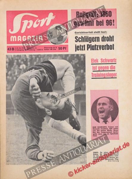 Sportmagazin Nr. 43B, 27.10.1966 bis 02.11.1966
