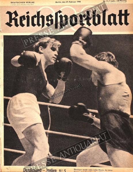 Reichssportblatt, 27.02.1940 bis 04.03.1940
