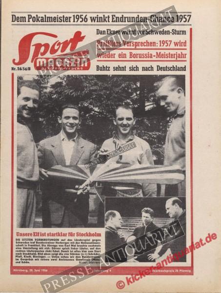 Sportmagazin Nr. 26B, 28.06.1956 bis 04.07.1956