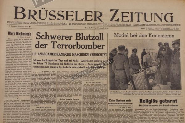 Brüsseler Zeitung, 24.04.1944