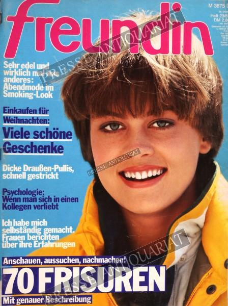 Freundin Modemagazin, 29.10.1981 bis 11.11.1981