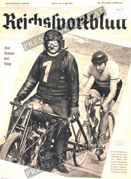 Reichssportblatt, 06.05.1941 bis 12.05.1941