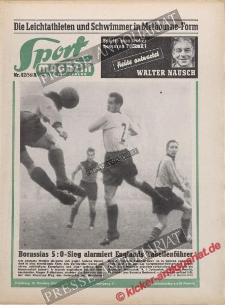 Sportmagazin Nr. 42A, 15.10.1956 bis 21.10.1956