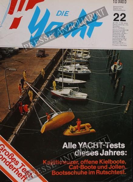 Die Yacht Magazin, 28.10.1971 bis 10.11.1971