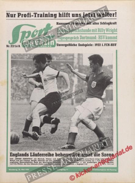 Sportmagazin Nr. 22A, 28.05.1956 bis 03.06.1956