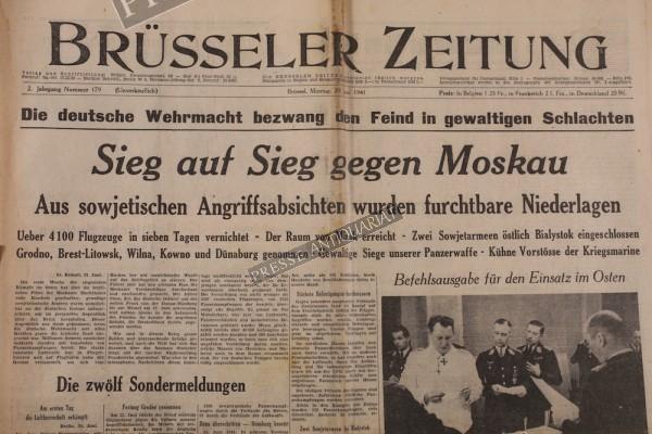 Brüsseler Zeitung, 30.06.1941
