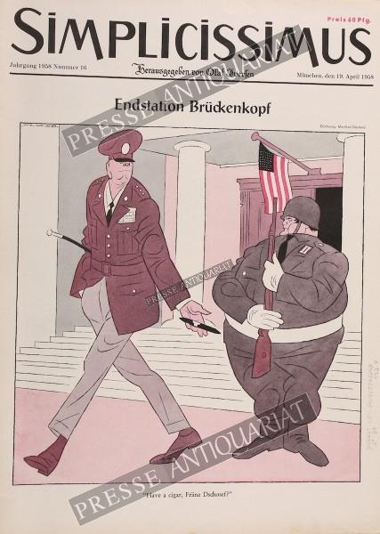 Simplicissimus, 19.04.1958 bis 25.04.1958