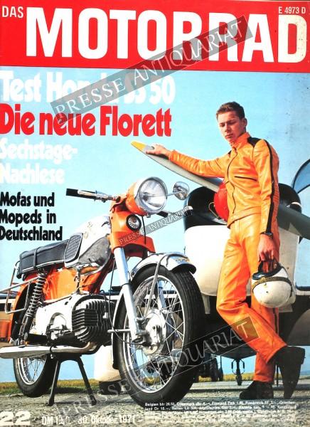 Das Motorrad Magazin, 30.10.1971 bis 12.11.1971