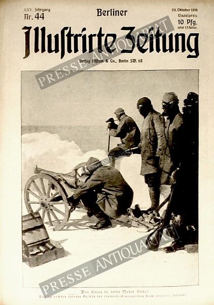 Berliner Illustrirte Zeitung, 29.10.1916 bis 04.11.1916