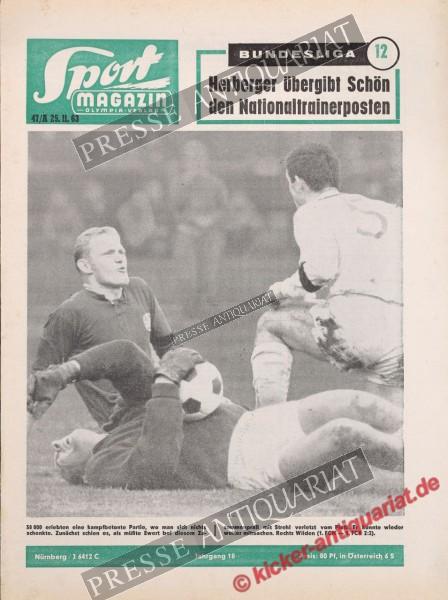 Sportmagazin Nr. 47A, 25.11.1963 bis 01.12.1963