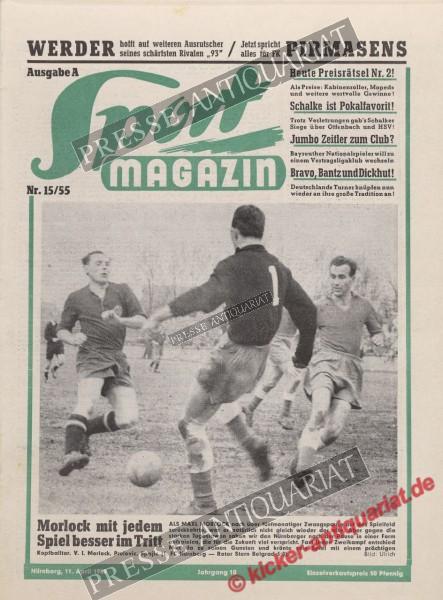 Sportmagazin Nr. 15A, 12.04.1955 bis 18.04.1955