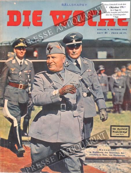 Die Woche, 09.10.1940 bis 15.10.1940