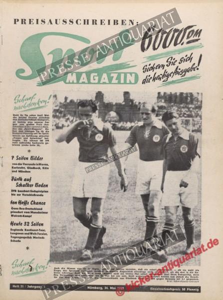 Sportmagazin Nr. 21, 24.05.1950 bis 30.05.1950