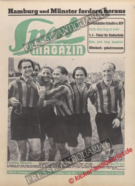 Sportmagazin Nr. 19, 09.05.1951 bis 15.05.1951