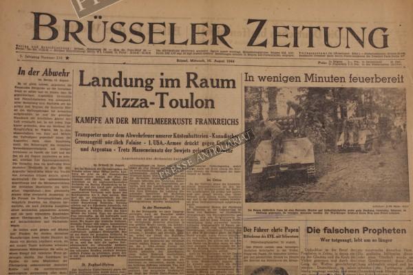 Brüsseler Zeitung, 16.08.1944