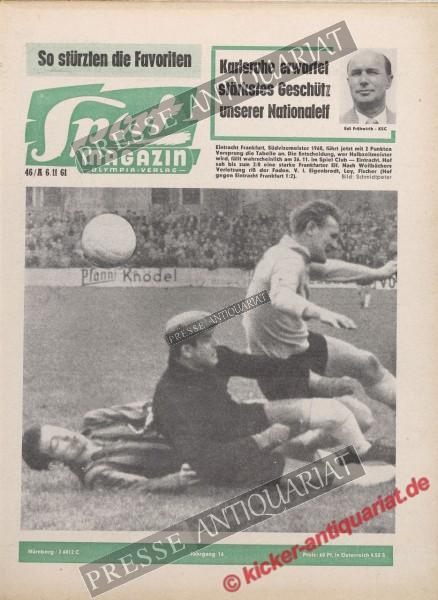 Sportmagazin Nr. 46A, 06.11.1961 bis 12.11.1961