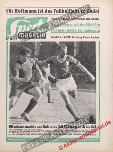 Sportmagazin Nr. 21A, 27.05.1957 bis 02.06.1957