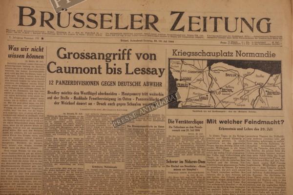 Brüsseler Zeitung, 29.07.1944