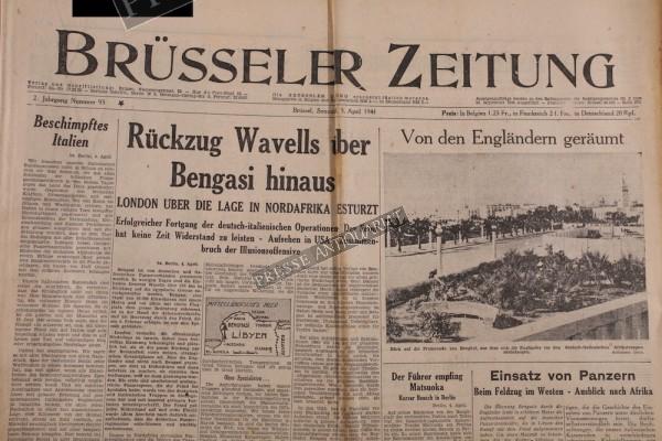 Brüsseler Zeitung, 05.04.1941