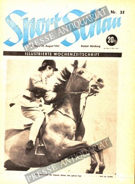 Sport Schau, 29.08.1941 bis 04.09.1941