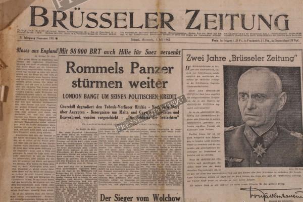 Brüsseler Zeitung, 01.07.1942