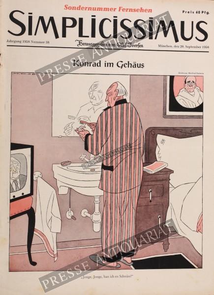 Simplicissimus, 20.09.1958 bis 26.09.1958