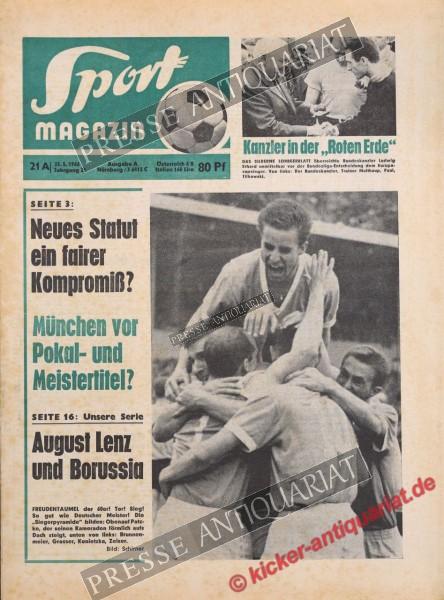 Sportmagazin Nr. 21A, 23.05.1966 bis 29.05.1966