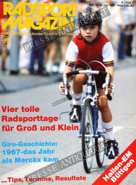 Radsport Magazin, 03.06.1981 bis 16.06.1981