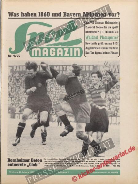 Sportmagazin Nr. 9A, 25.02.1953 bis 03.03.1953