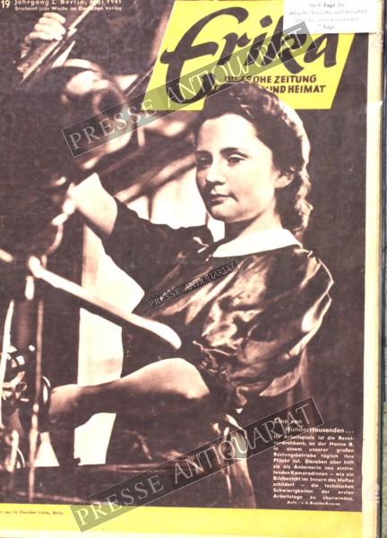 Erika, 01.05.1941 bis 07.05.1941