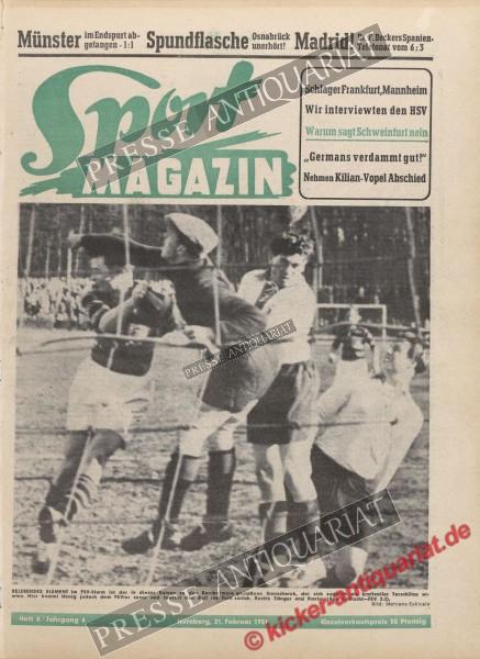 Sportmagazin Nr. 8, 22.02.1951 bis 28.02.1951