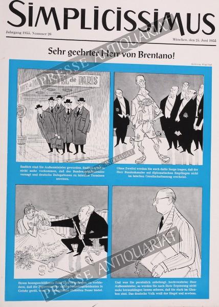 Simplicissimus, 25.06.1955 bis 01.07.1955