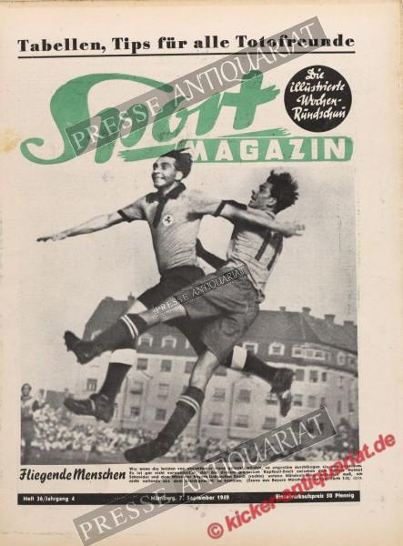Sportmagazin Nr. 36, 07.09.1949 bis 13.09.1949