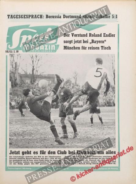 Sportmagazin Nr. 8A, 23.02.1959 bis 01.03.1959
