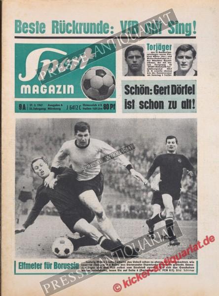 Sportmagazin Nr. 9A, 27.02.1967 bis 05.03.1967