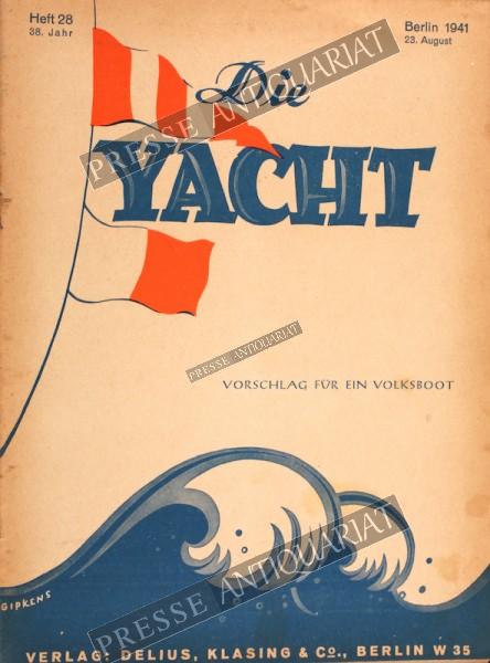Die Yacht Magazin, 23.08.1941 bis 22.09.1941