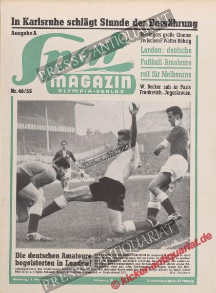 Sportmagazin Nr. 46A, 14.11.1955 bis 20.11.1955