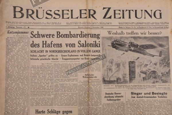 Brüsseler Zeitung, 03.11.1940