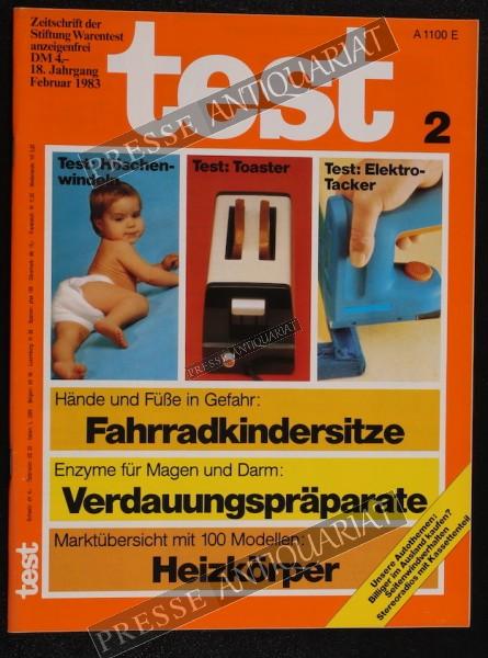 Test Zeitung der Stiftung Warentest, 01.02.1983 bis 28.02.1983