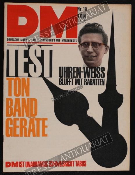 DM Die Deutsche Mark Zeitschrift mit dem Warentest, 07.09.1962 bis 20.09.1962