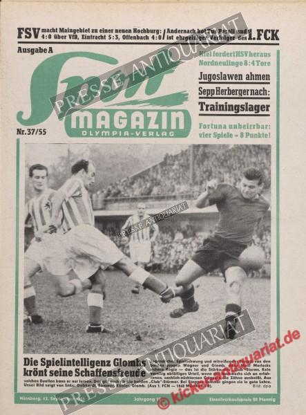 Sportmagazin Nr. 37A, 12.09.1955 bis 18.09.1955