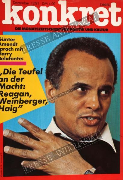 Konkret Magazin, 01.12.1981 bis 31.12.1981