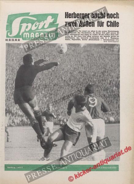 Sportmagazin Nr. 44A, 23.10.1961 bis 29.10.1961