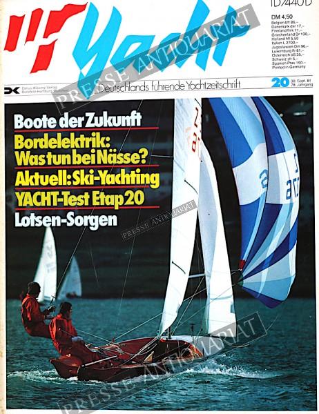 Yacht Zeitschrift, 30.09.1981 bis 29.10.1981